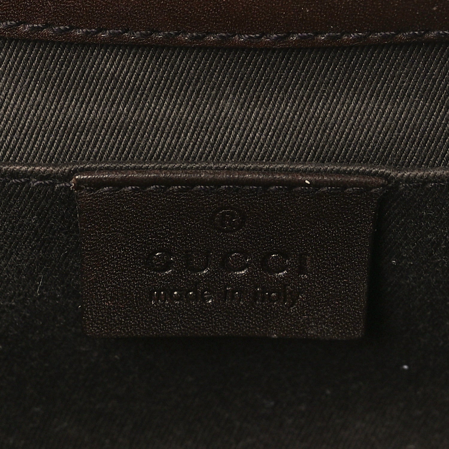 Gucci Monogram Studded Small Horsebit Clutch Dark Brown 7 of 11