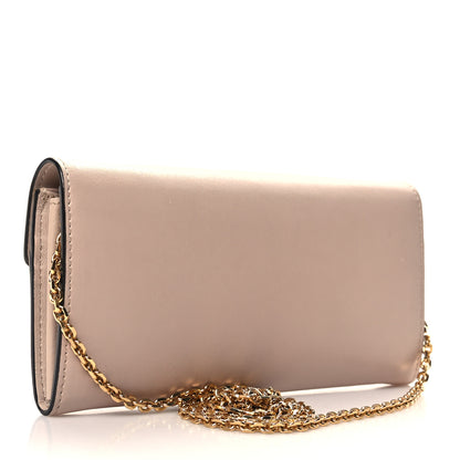 Fendi Vitello Cruise F is Fendi Continental Envelope Wallet on Chain Light Rose 3 of 11