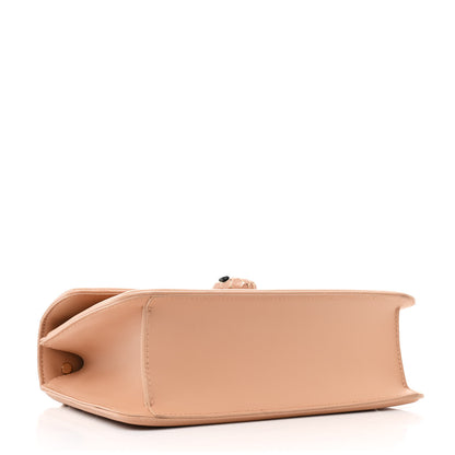 Bulgari Quilted Nappa Smooth Calfskin Serpenti Forever Diamond Blast Sunshine Shoulder Bag Beige 5 of 12