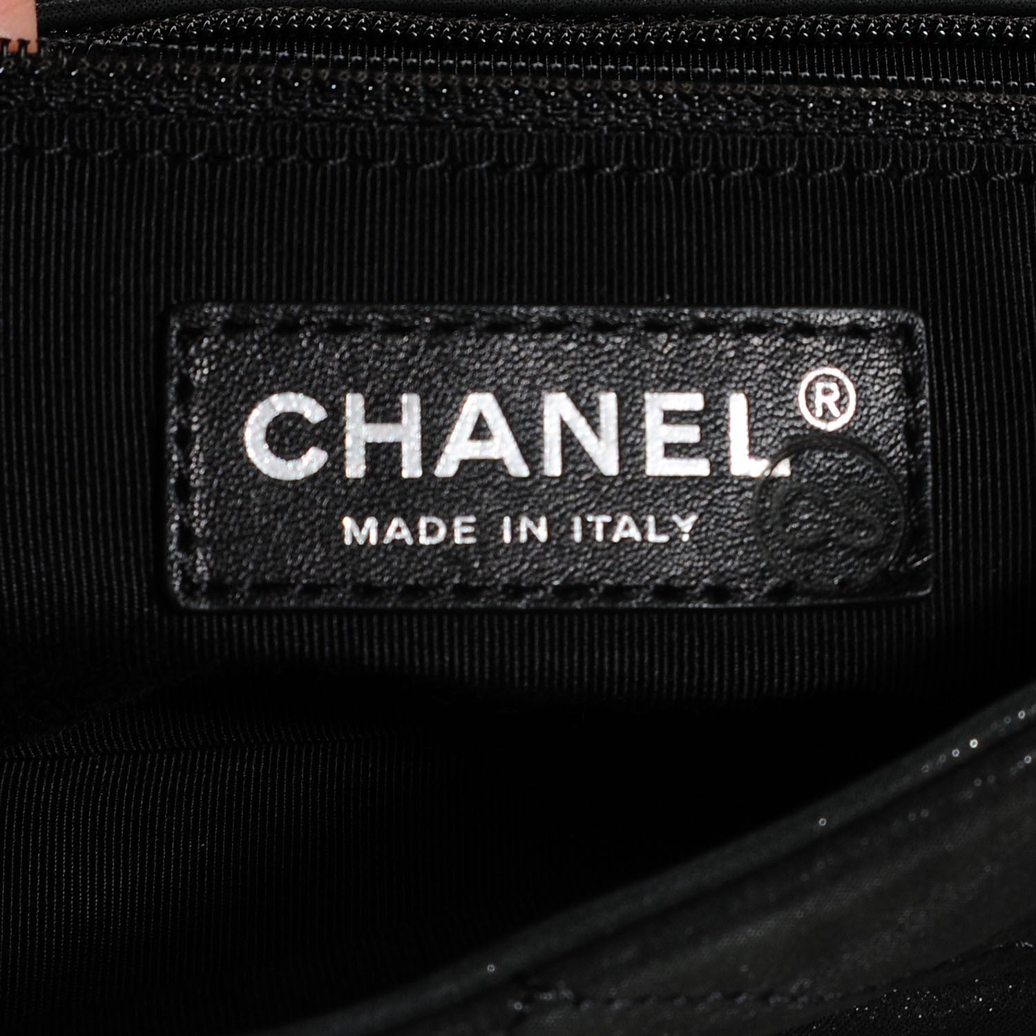 Chanel Iridescent Calfskin Large Chic Quilt Flap Black 6 of 8