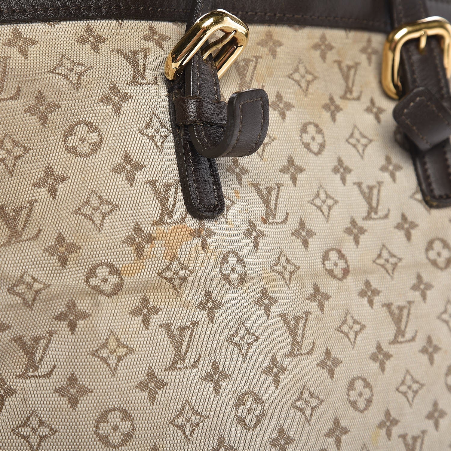 Louis Vuitton Mini Monogram Francoise Kaki 16 of 21