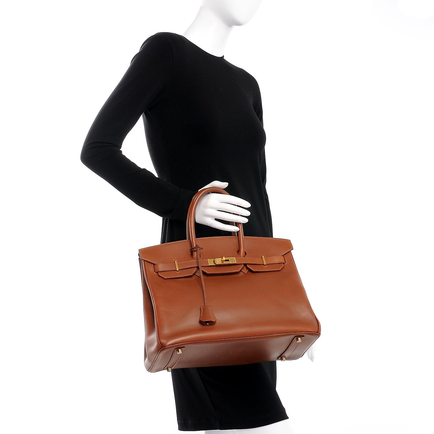 Box Birkin 35 Noisette