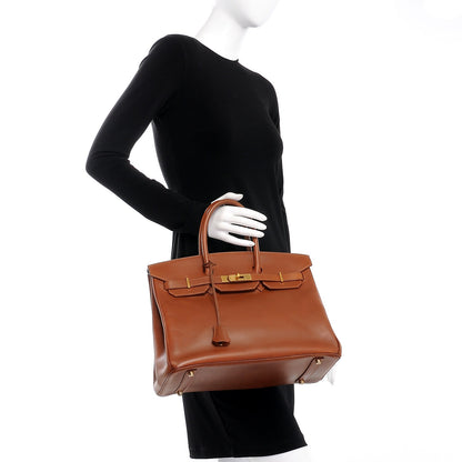 Hermes Box Birkin 35 Noisette 2 of 31
