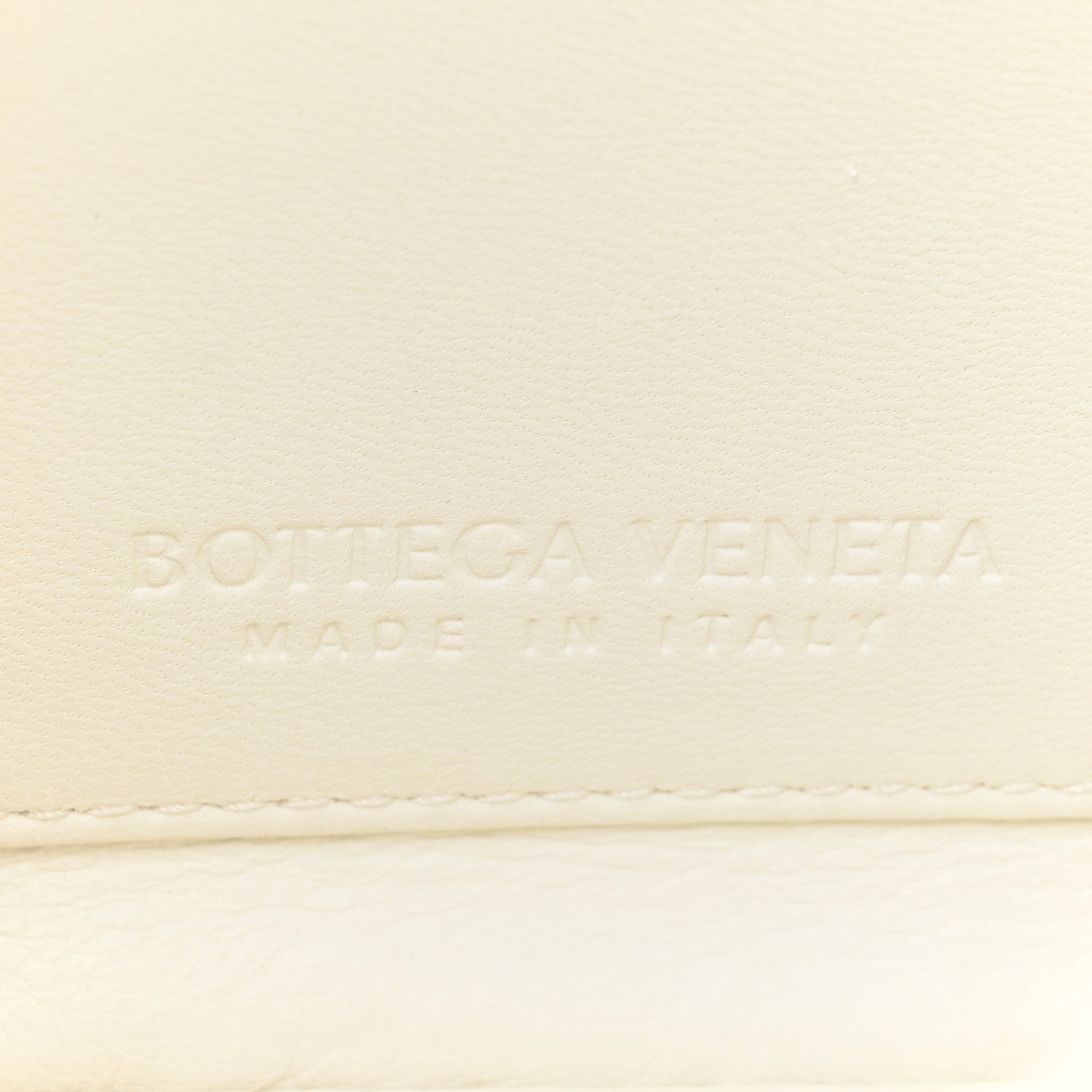 Bottega Veneta Calfskin Mount Envelope Bag White 7 of 11