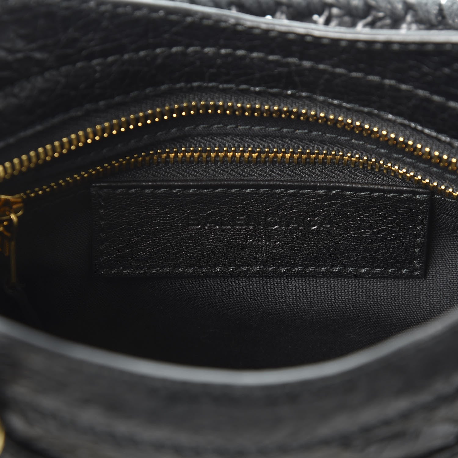 Balenciaga Agneau Giant 12 Gold Hardware Mini City Black 7 of 9