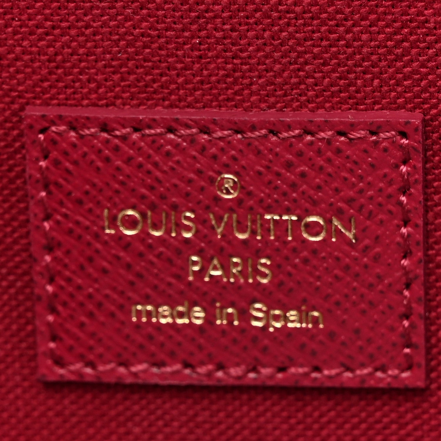Louis Vuitton Monogram Pochette Felicie Chain Wallet Fuchsia 9 of 15