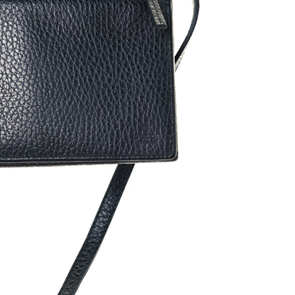 Gucci Dollar Calfskin Mini Swing Wallet Bag Black 5 of 11