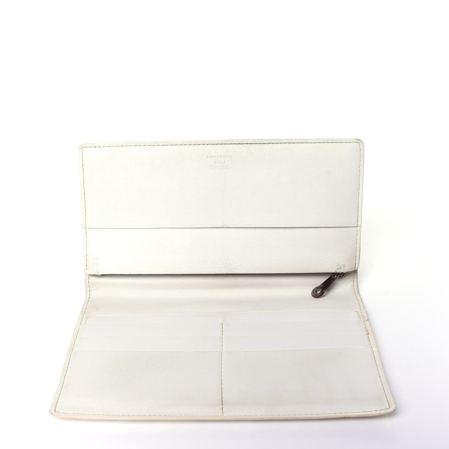 Goyard Goyardine Richelieu Wallet White 11 of 12