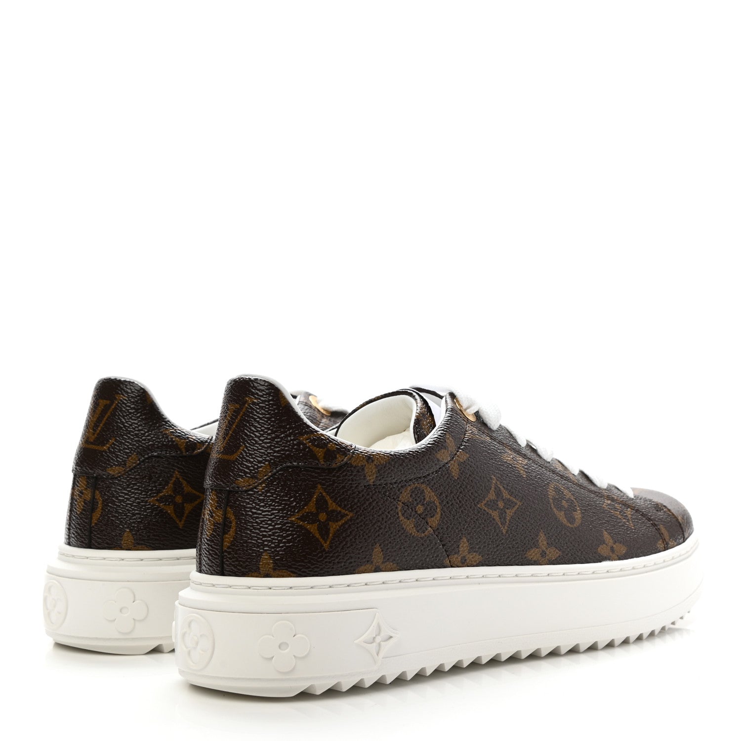 Louis Vuitton Monogram Time Out Sneakers 39 4 of 9