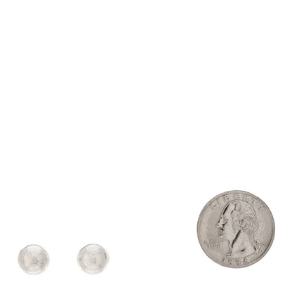Tiffany Sterling Silver 10mm HardWear Ball Earrings 2 of 4