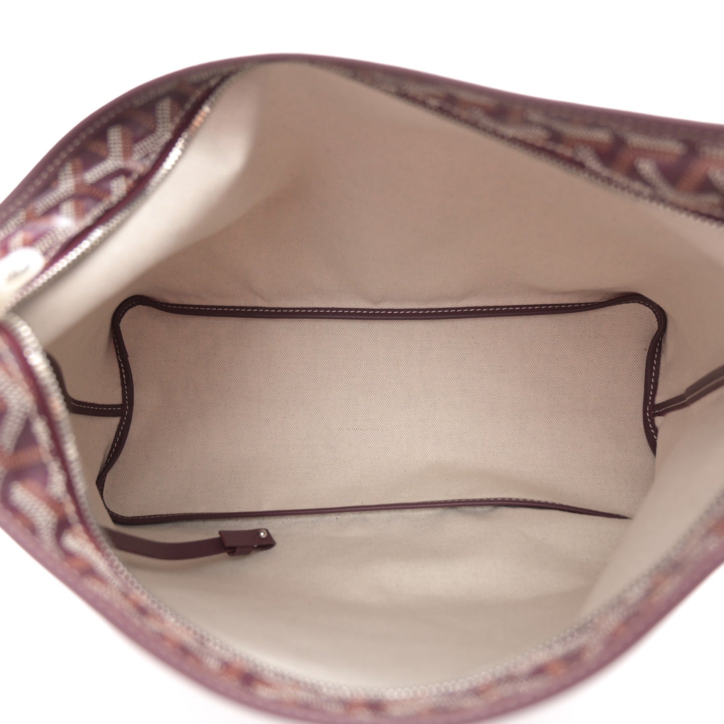 Goyardine Boheme Hobo Burgundy
