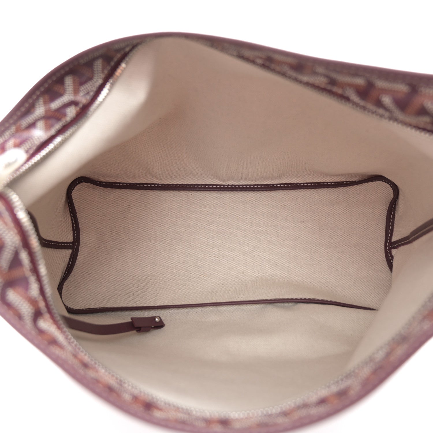 Goyard Goyardine Boheme Hobo Burgundy 6 of 12
