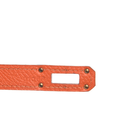 Hermes Epsom Kelly Longue Wallet Orange 7 of 9