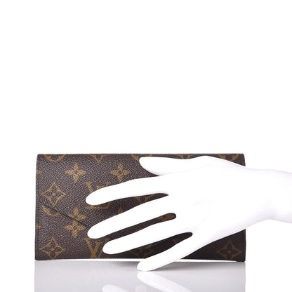 Louis Vuitton Monogram Josephine Wallet Rose Ballerine 2 of 13