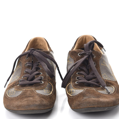 Louis Vuitton Monogram Suede Energie Sneakers 37.5 Brown 11 of 11