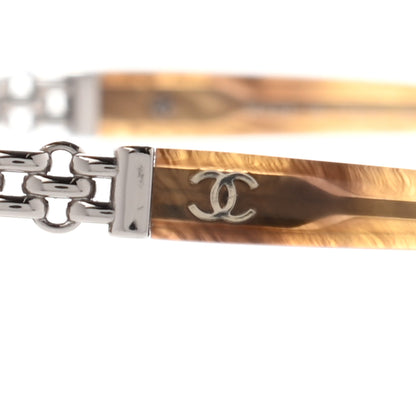 Chanel Polarized Square Chain Sunglasses 5325 Tortoise 7 of 9