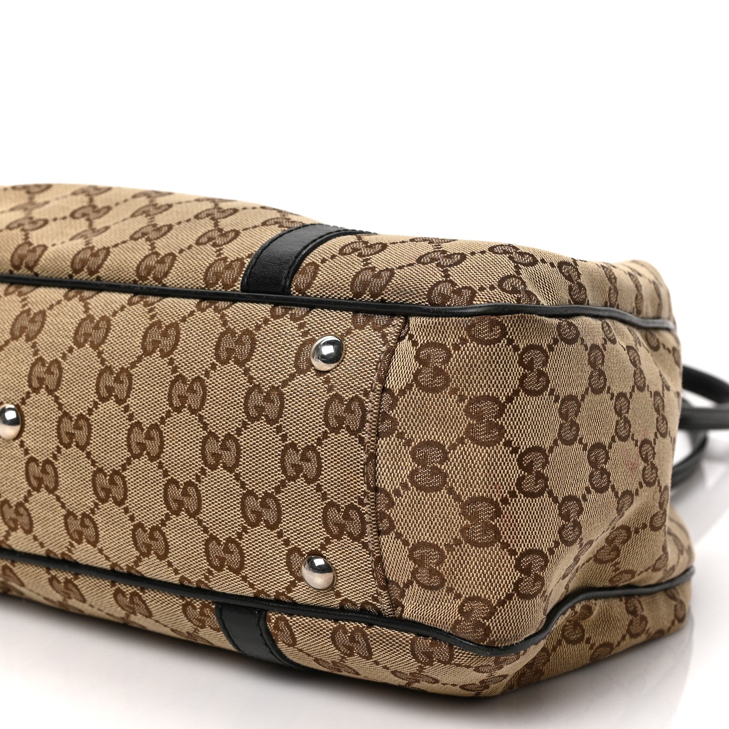 Gucci Monogram Medium Twins Tote Dark Brown 9 of 9