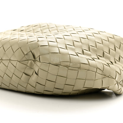 Bottega Veneta Nappa Intrecciato Teen Jodie Hobo Travertine 10 of 10
