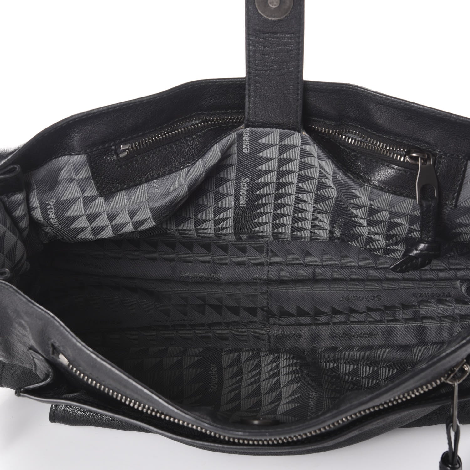 Proenza Schouler Lambskin Medium PS1 Satchel Black 6 of 12