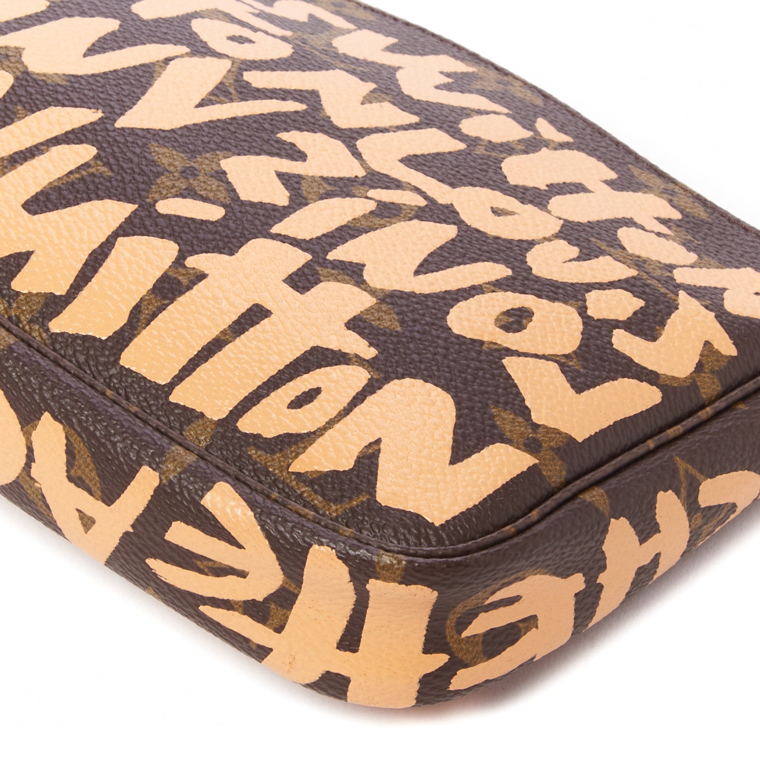 Louis Vuitton Monogram Graffiti Pochette Accessories Peach 5 of 8