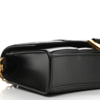 Balenciaga Shiny Box Calfskin Hourglass Chain Bag Black 8 of 9