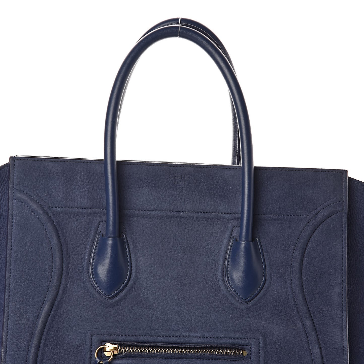 Nubuck Calfskin Medium Phantom Luggage Navy