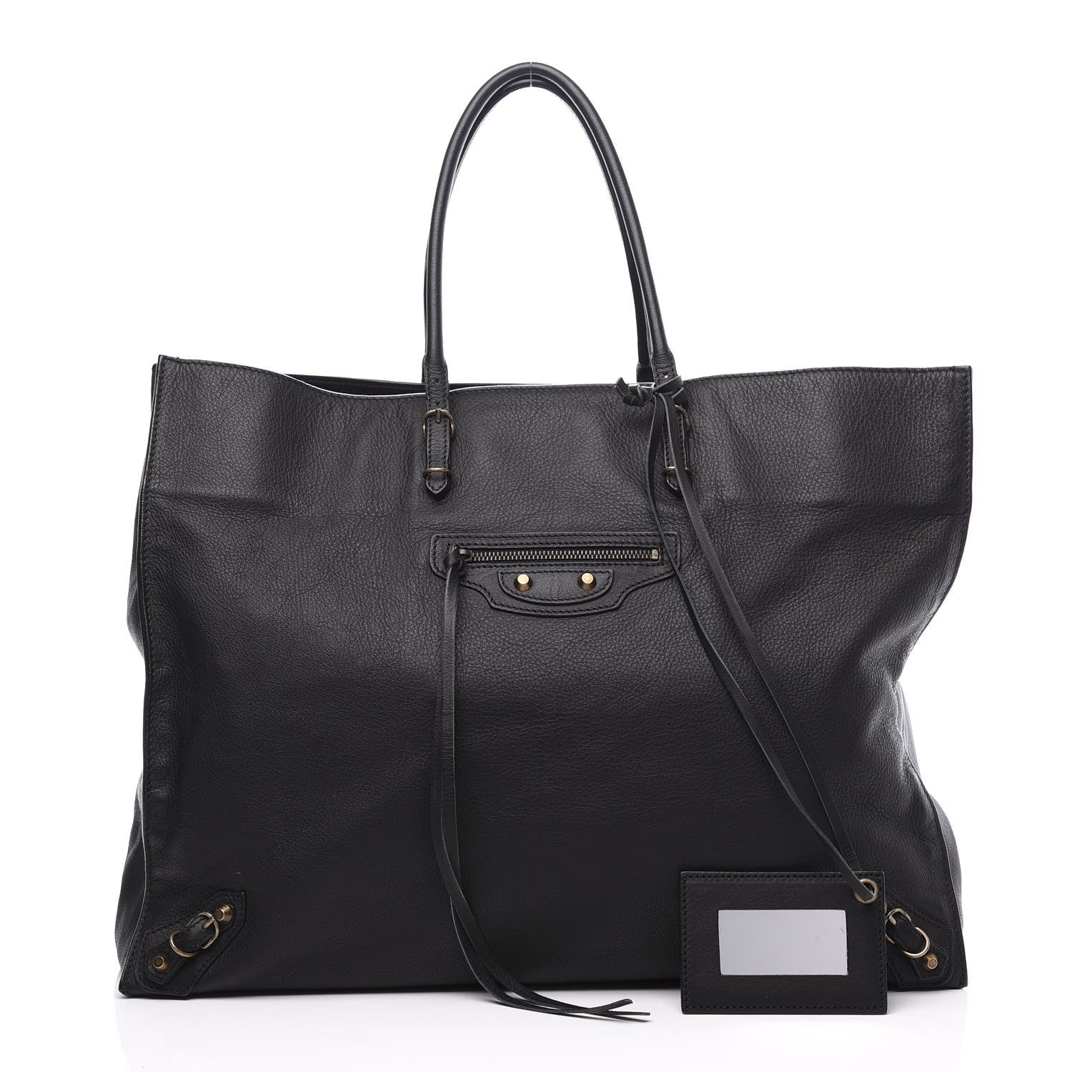 Balenciaga Veau Papier A4 Tote Black 2 of 11