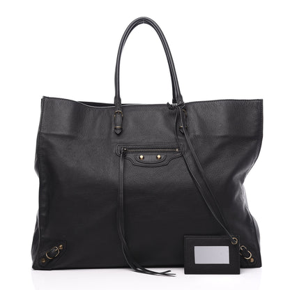 Balenciaga Veau Papier A4 Tote Black 2 of 11