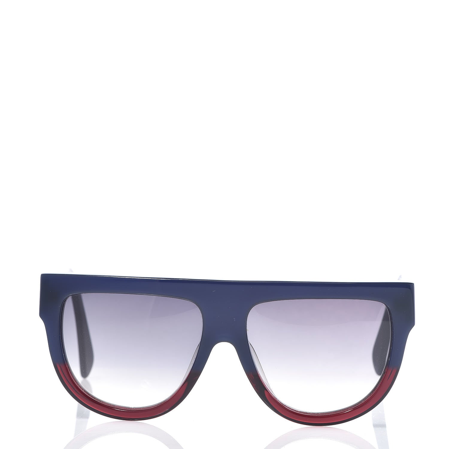 Celine Shadow Sunglasses 41026/S Blue Red 2 of 7