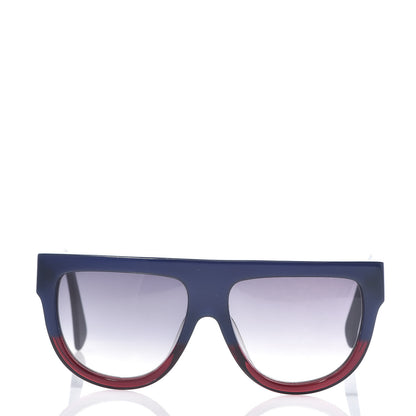Celine Shadow Sunglasses 41026/S Blue Red 2 of 7