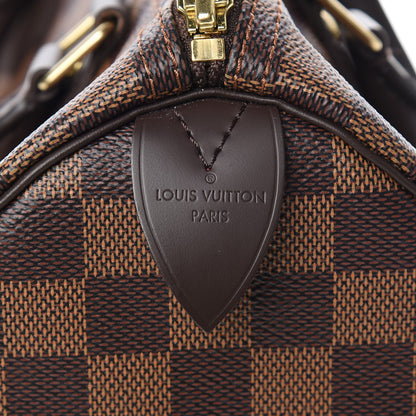 Louis Vuitton Damier Ebene Speedy 25 6 of 12