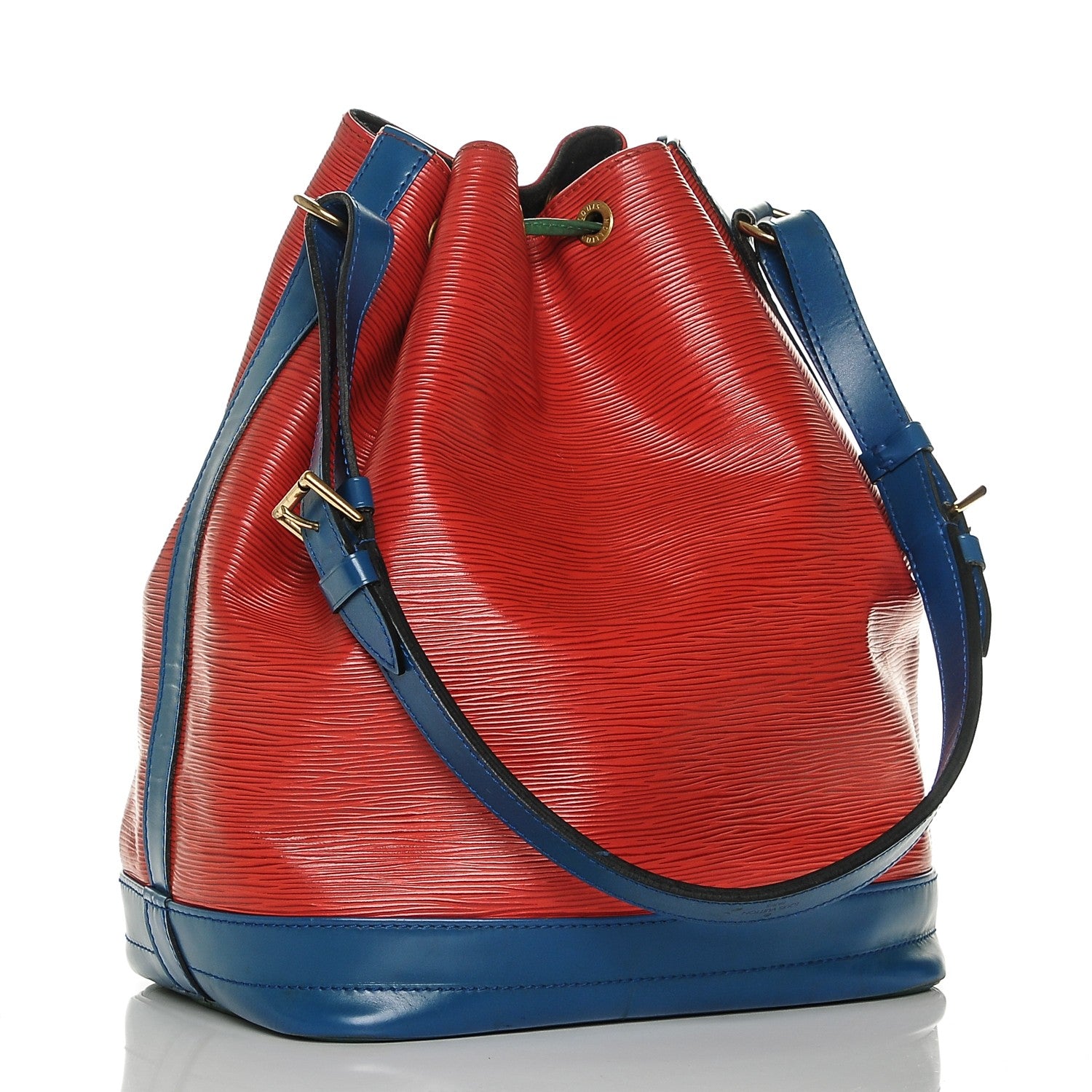 Louis Vuitton Epi Tri-Color Noe Castillan Red Toledo Borneo 3 of 6