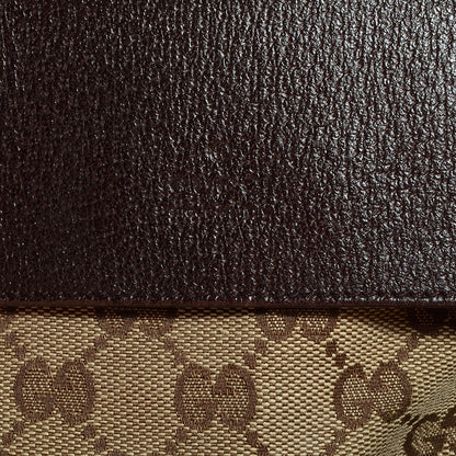 Gucci Monogram Web Belt Bag Dark Brown 5 of 8