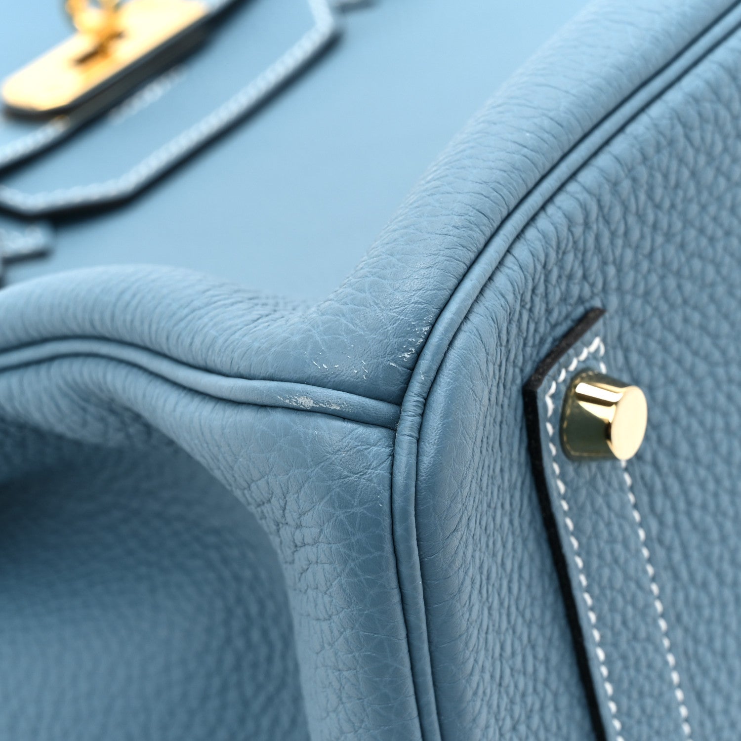 Hermes Togo Birkin 35 Blue Jean 13 of 15