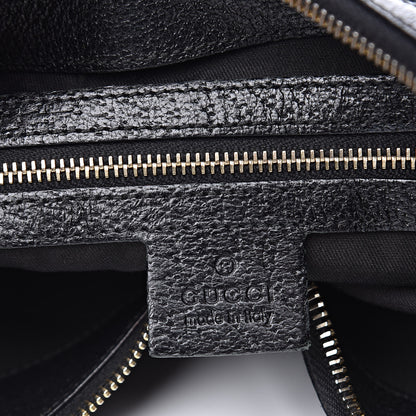 Gucci Monogram Bamboo Ring Hobo Black 6 of 13