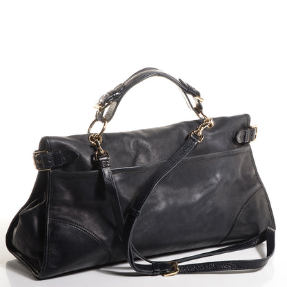 Mulberry Smooth Leather Taylor Satchel Black 3 of 11