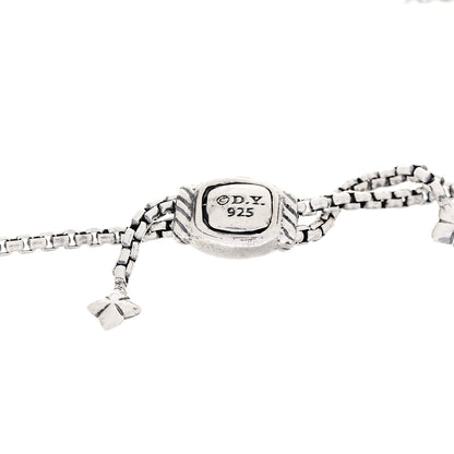 David Yurman Sterling Silver Diamond Valentine Hearts Bracelet 5 of 5