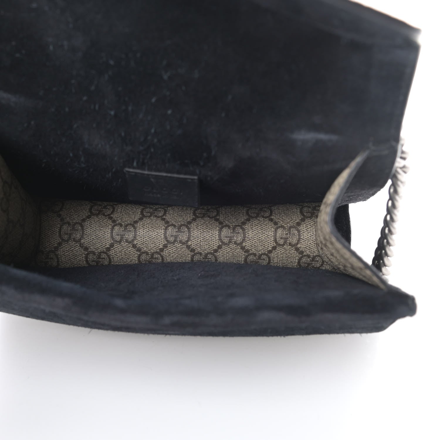 Gucci GG Supreme Monogram Mini Dionysus Shoulder Bag Black 5 of 15