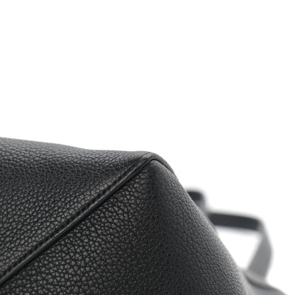 Celine Soft Grained Calfskin Small Belt Cabas Phantom Black 12 of 16