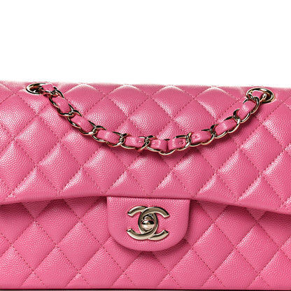 Chanel Caviar Quilted Small Double Flap Pink 8 of 12