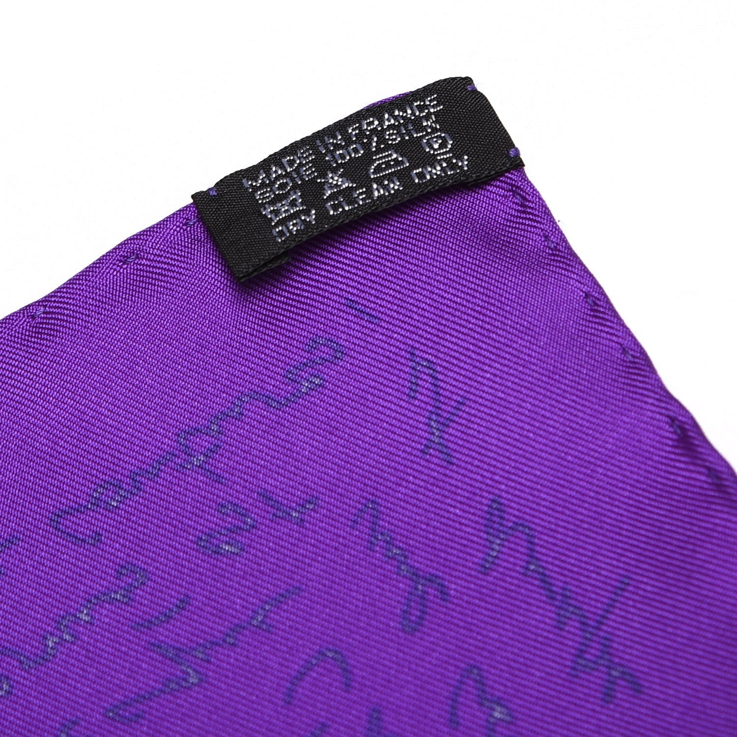 Hermes Silk Le Pegase D'Scarf 90 Ultra Violet Vert Bleu 4 of 11