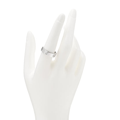 Cartier Platinum 5.5mm LOVE Ring 58 8.25 2 of 4