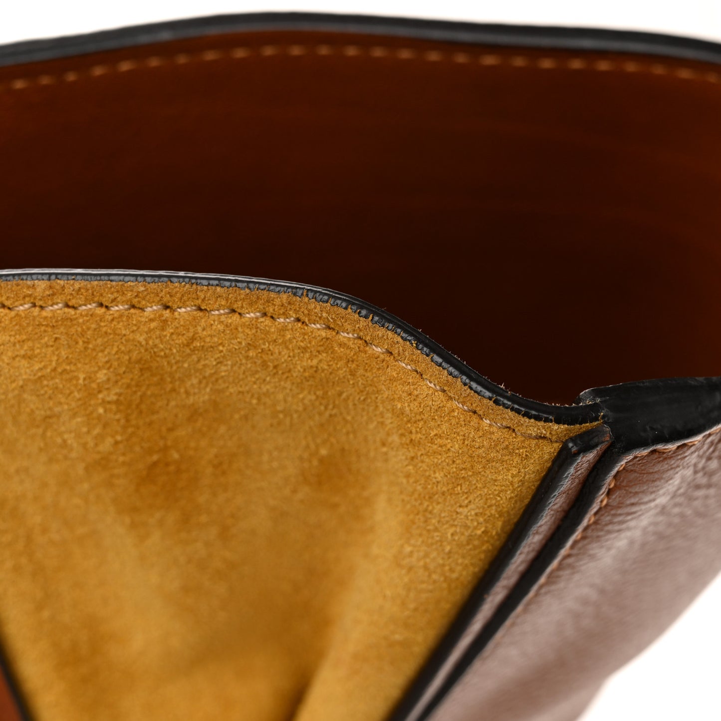 Smooth Calfskin Medium Milo Shopping Tote Caramel