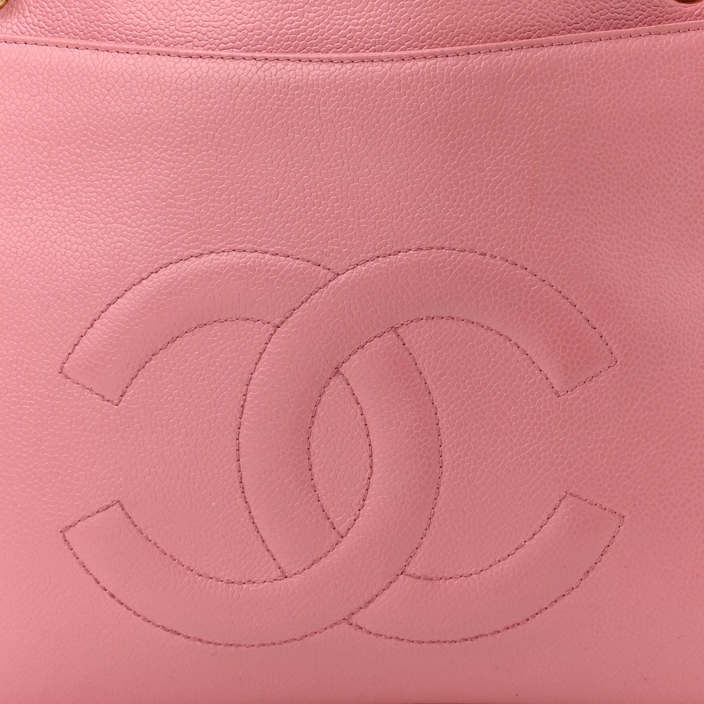Caviar CC Shoulder Bag Pink