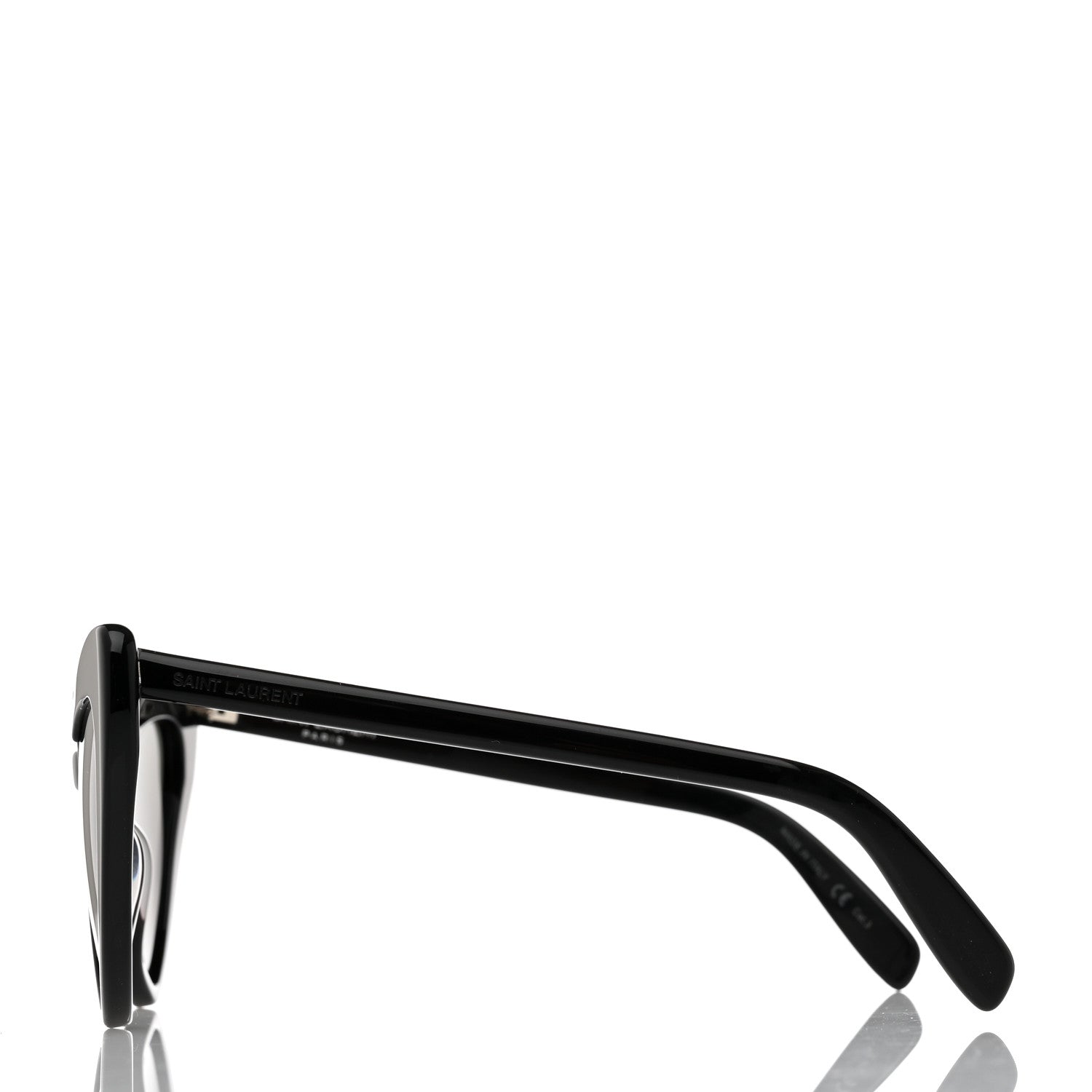 Saint Laurent Acetate Heart Frame Loulou SL181 Sunglasses Black 3 of 8