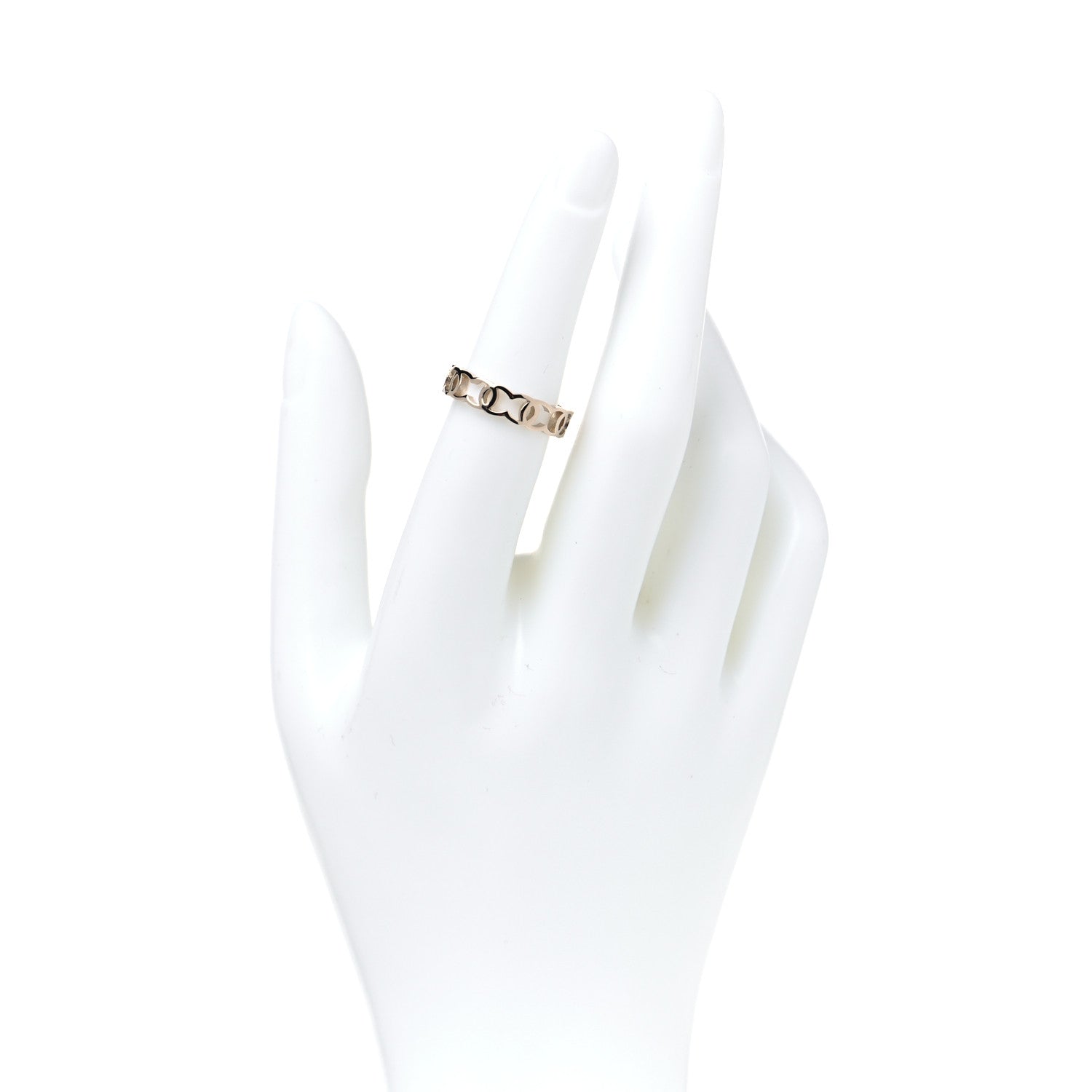 Chanel Metal CC Ring 6 52 Gold 2 of 4