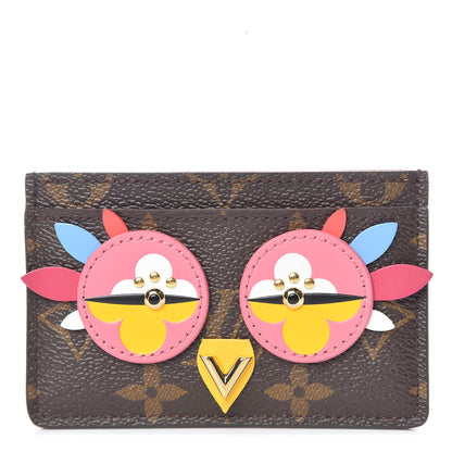 Louis Vuitton Monogram Lovely Birds Card Holder 1 of 7