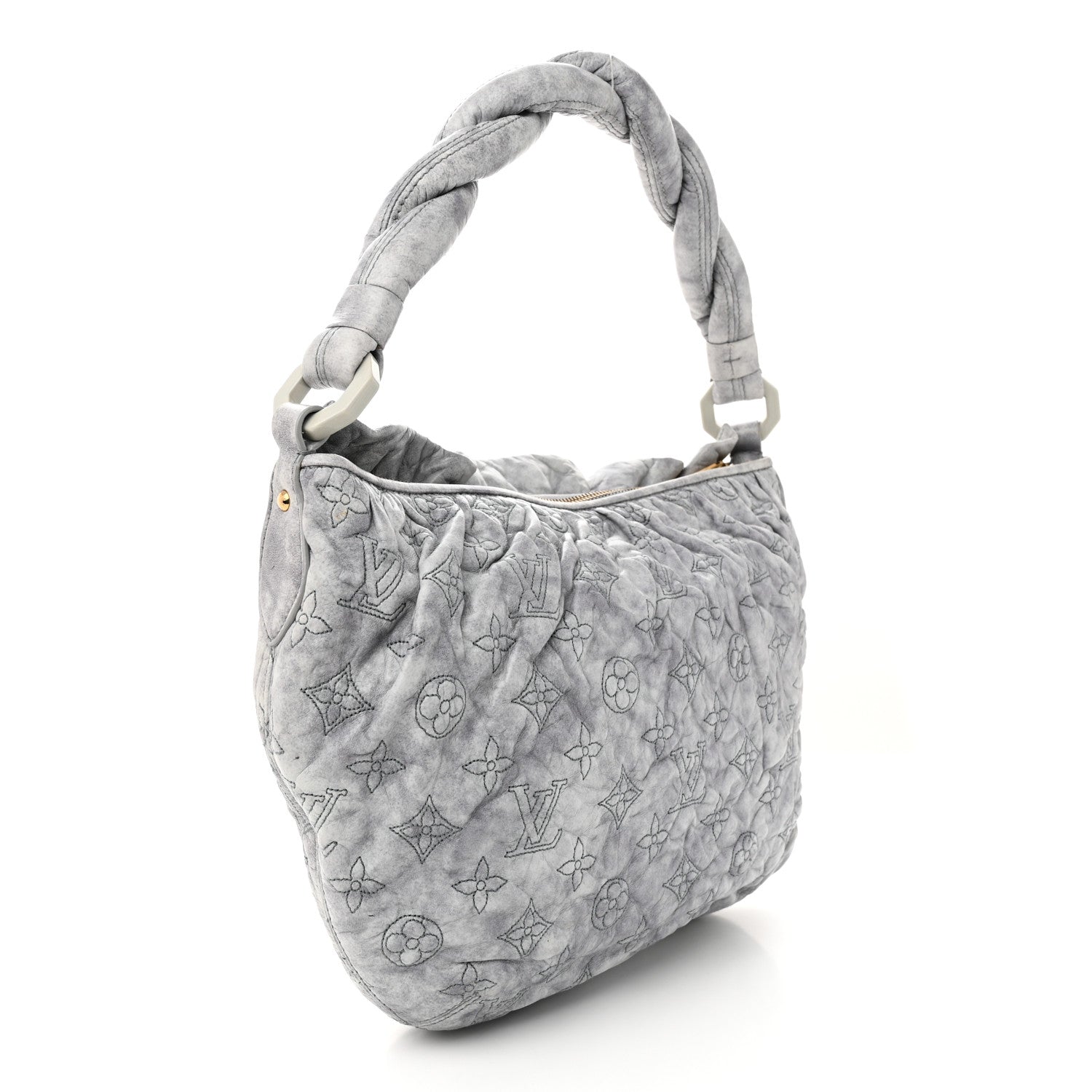 Louis Vuitton Monogram Olympe Nimbus PM Gris Perle 3 of 15