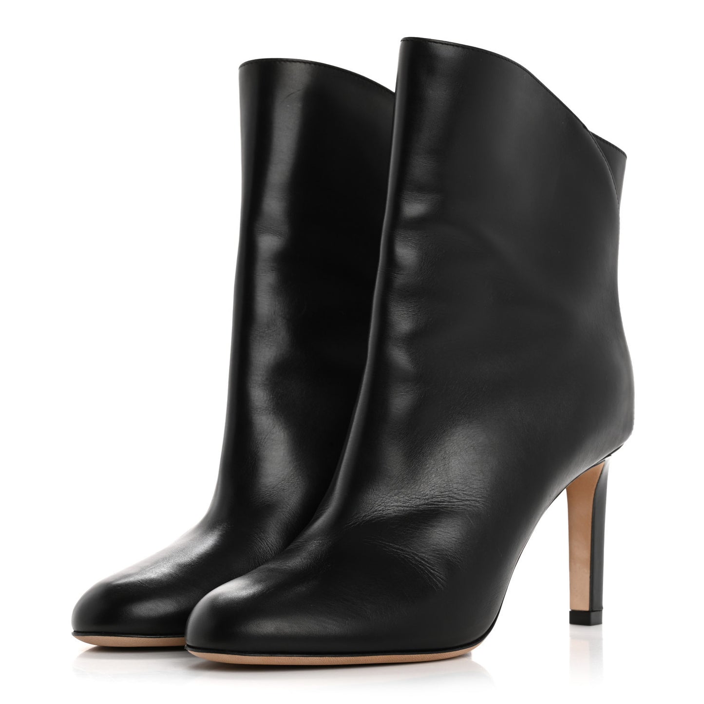 Calfskin Karter 85 Booties 37.5 Black