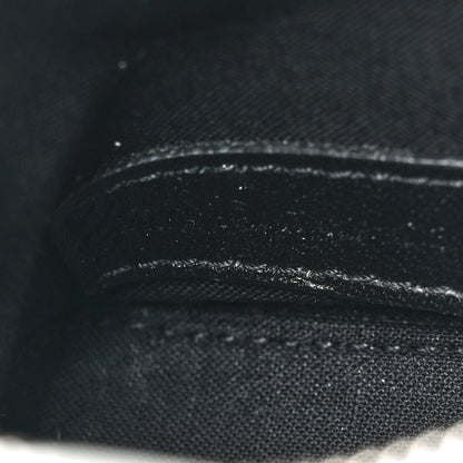 Balenciaga Calfskin Logo Crocodile Embossed Mini Ville Top Handle Bag White Black 7 of 13